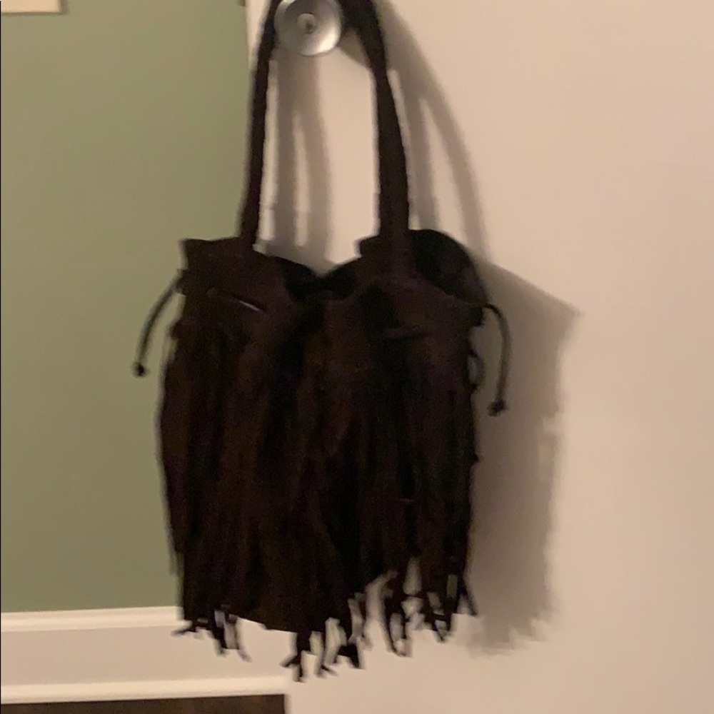 Chocolate brown shoulder bag excellent condition